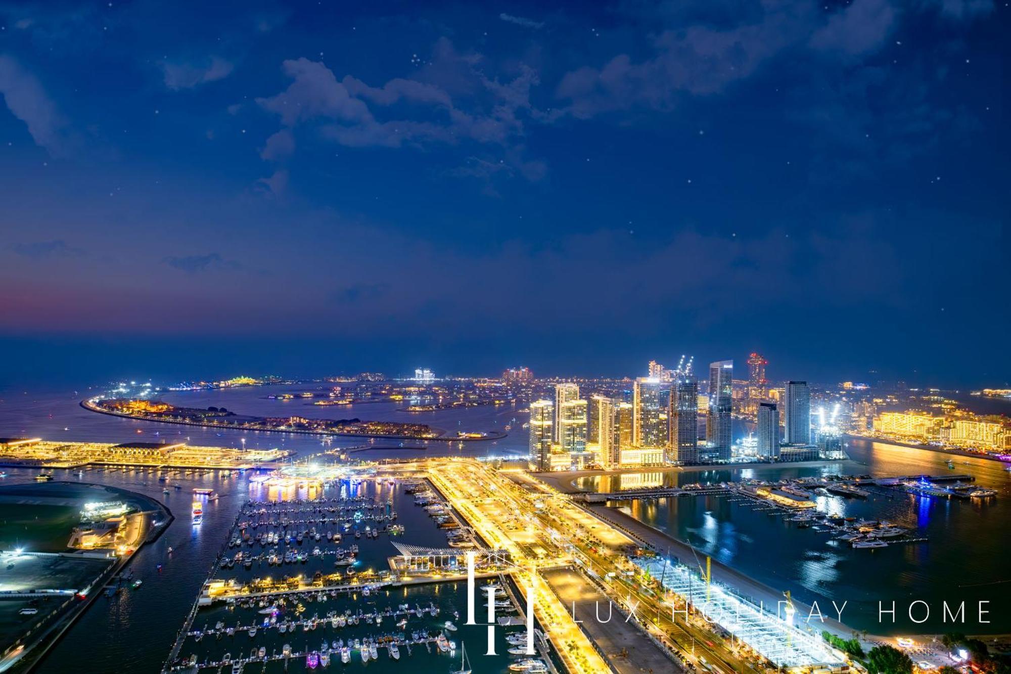 Lux - Lavish Suite With Full Palm Jumeirah View 1 Ντουμπάι Εξωτερικό φωτογραφία