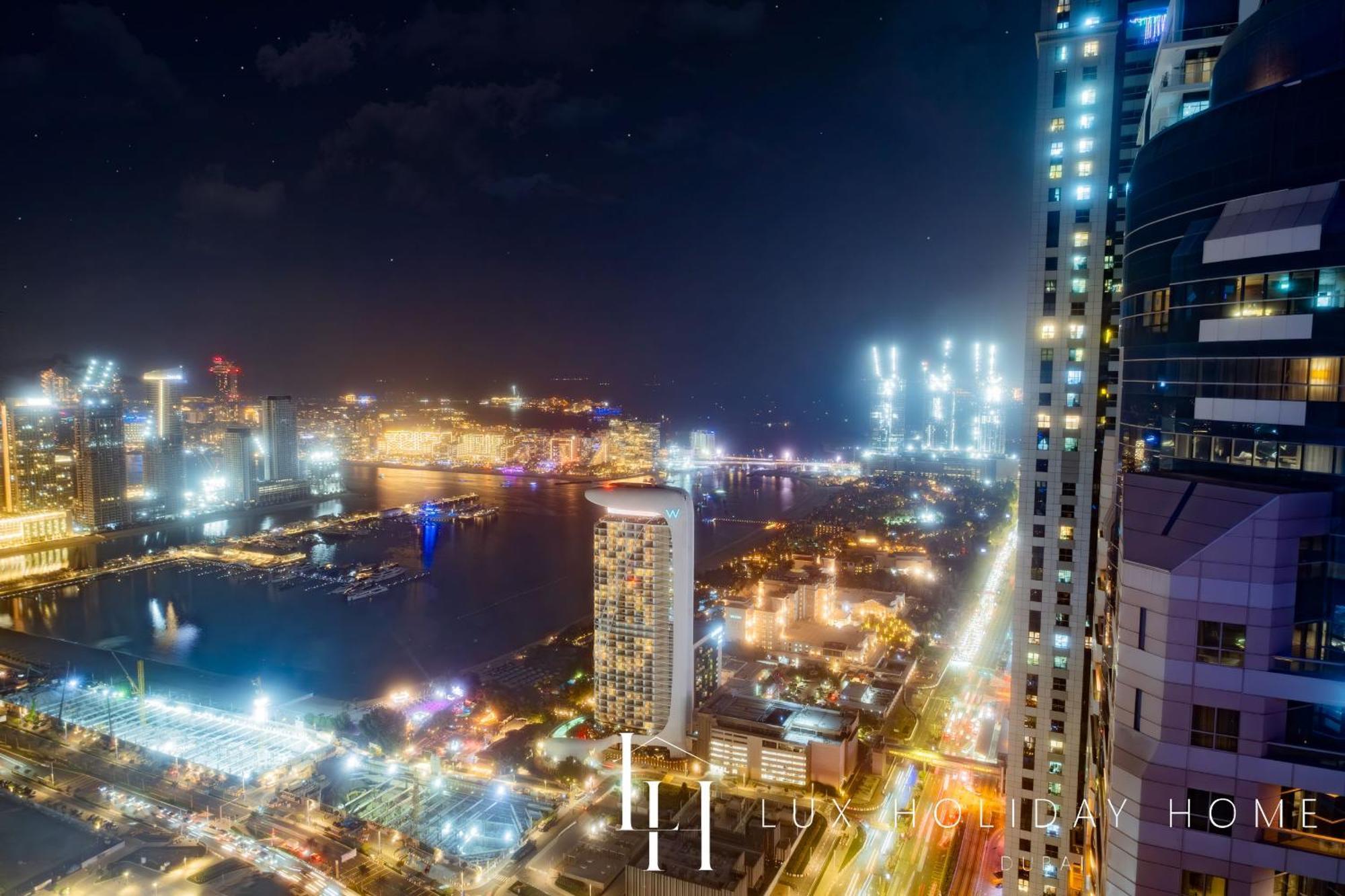 Lux - Lavish Suite With Full Palm Jumeirah View 1 Ντουμπάι Εξωτερικό φωτογραφία