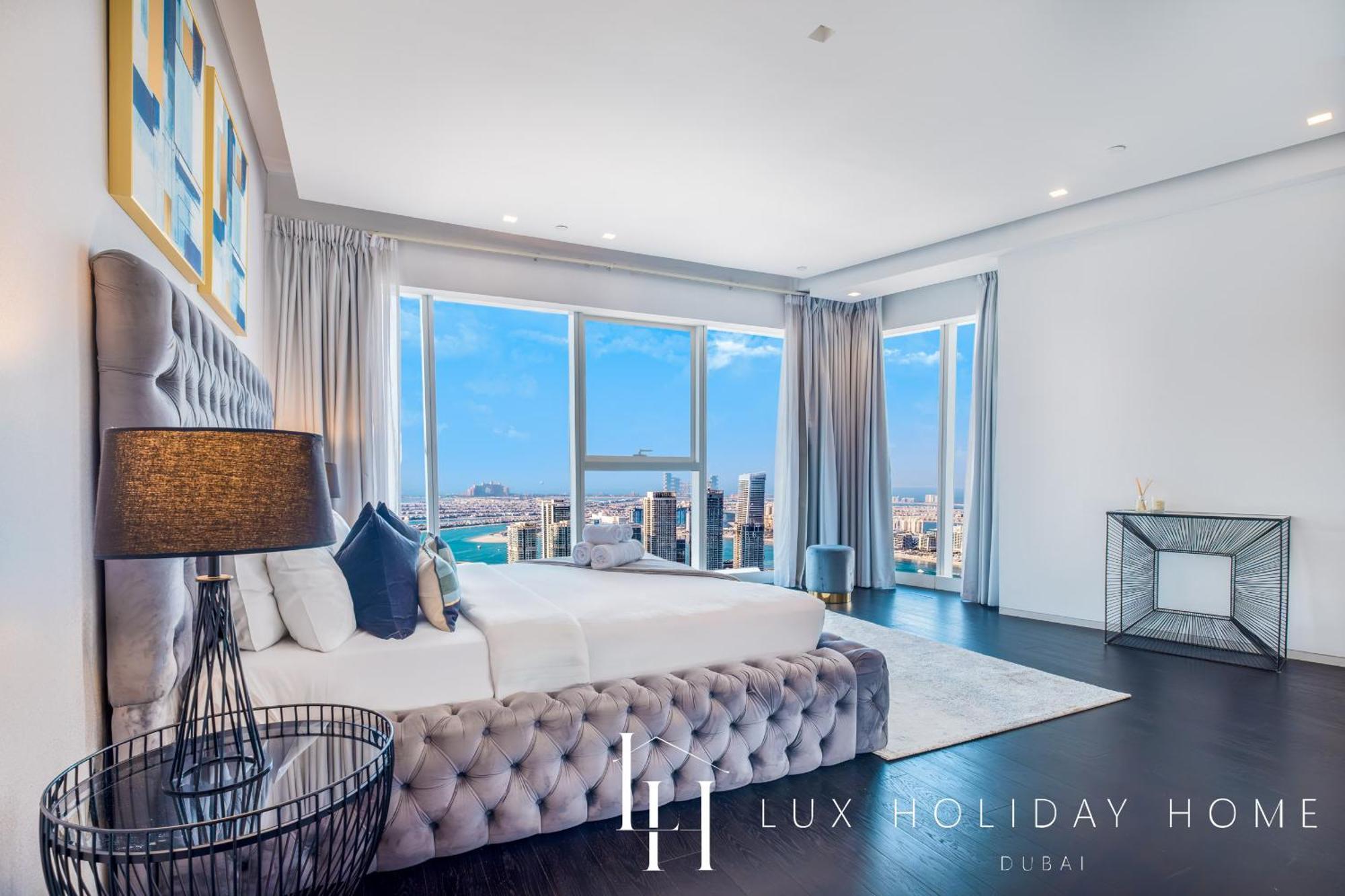 Lux - Lavish Suite With Full Palm Jumeirah View 1 Ντουμπάι Εξωτερικό φωτογραφία