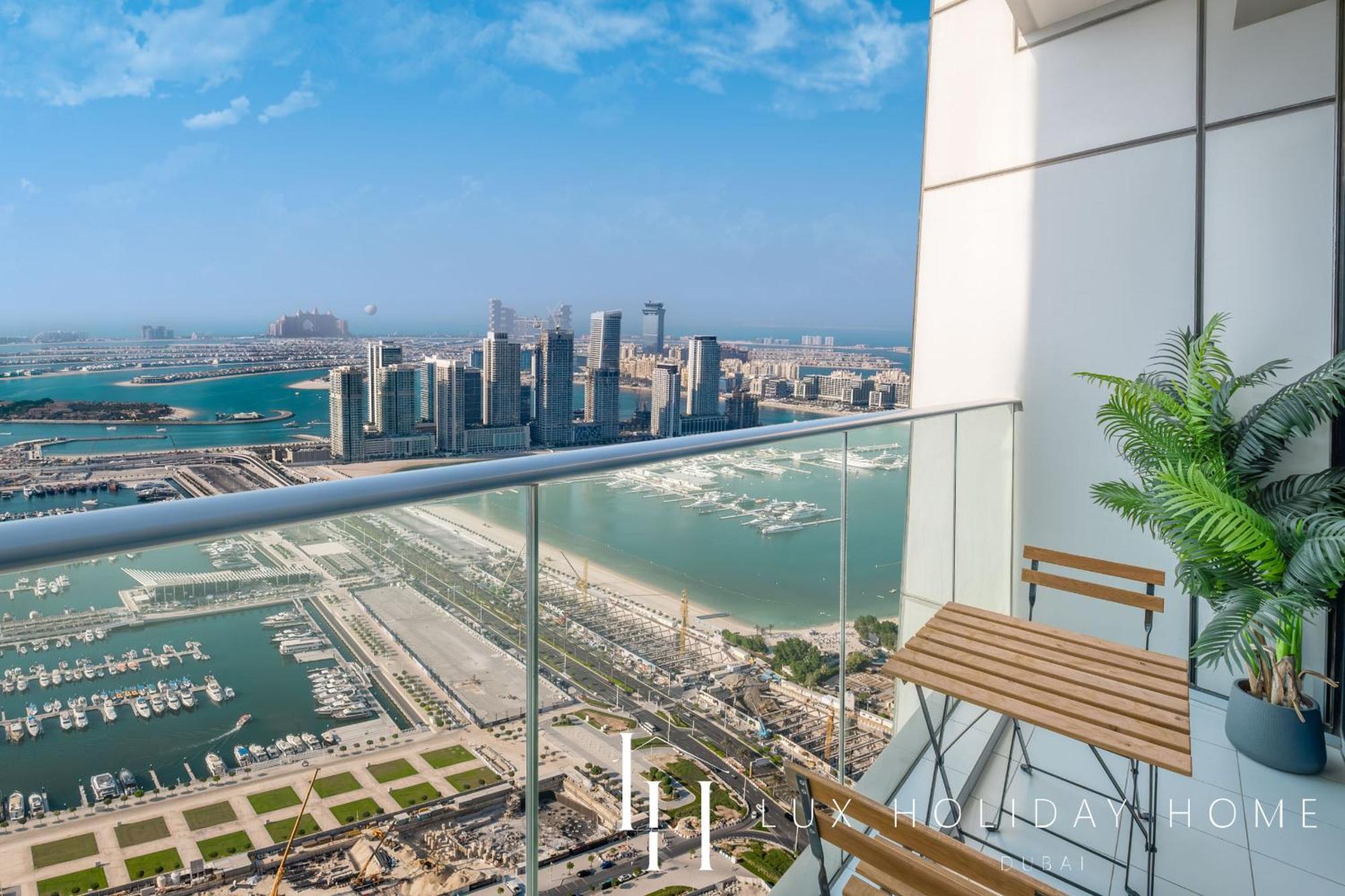 Lux - Lavish Suite With Full Palm Jumeirah View 1 Ντουμπάι Εξωτερικό φωτογραφία