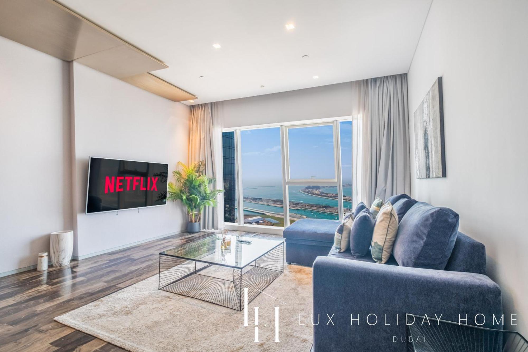 Lux - Lavish Suite With Full Palm Jumeirah View 1 Ντουμπάι Εξωτερικό φωτογραφία