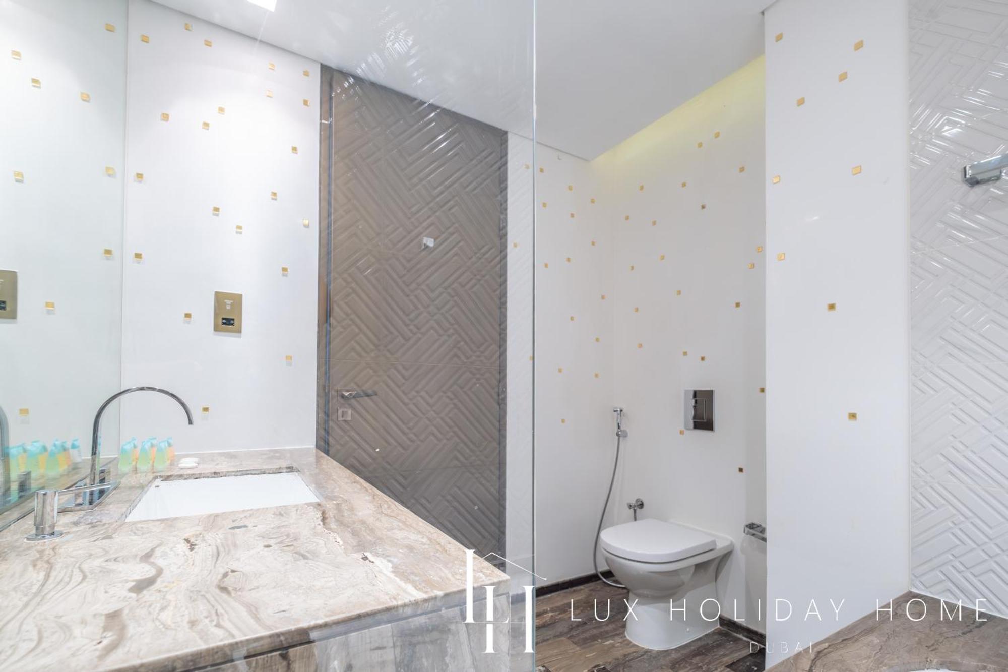 Lux - Lavish Suite With Full Palm Jumeirah View 1 Ντουμπάι Εξωτερικό φωτογραφία
