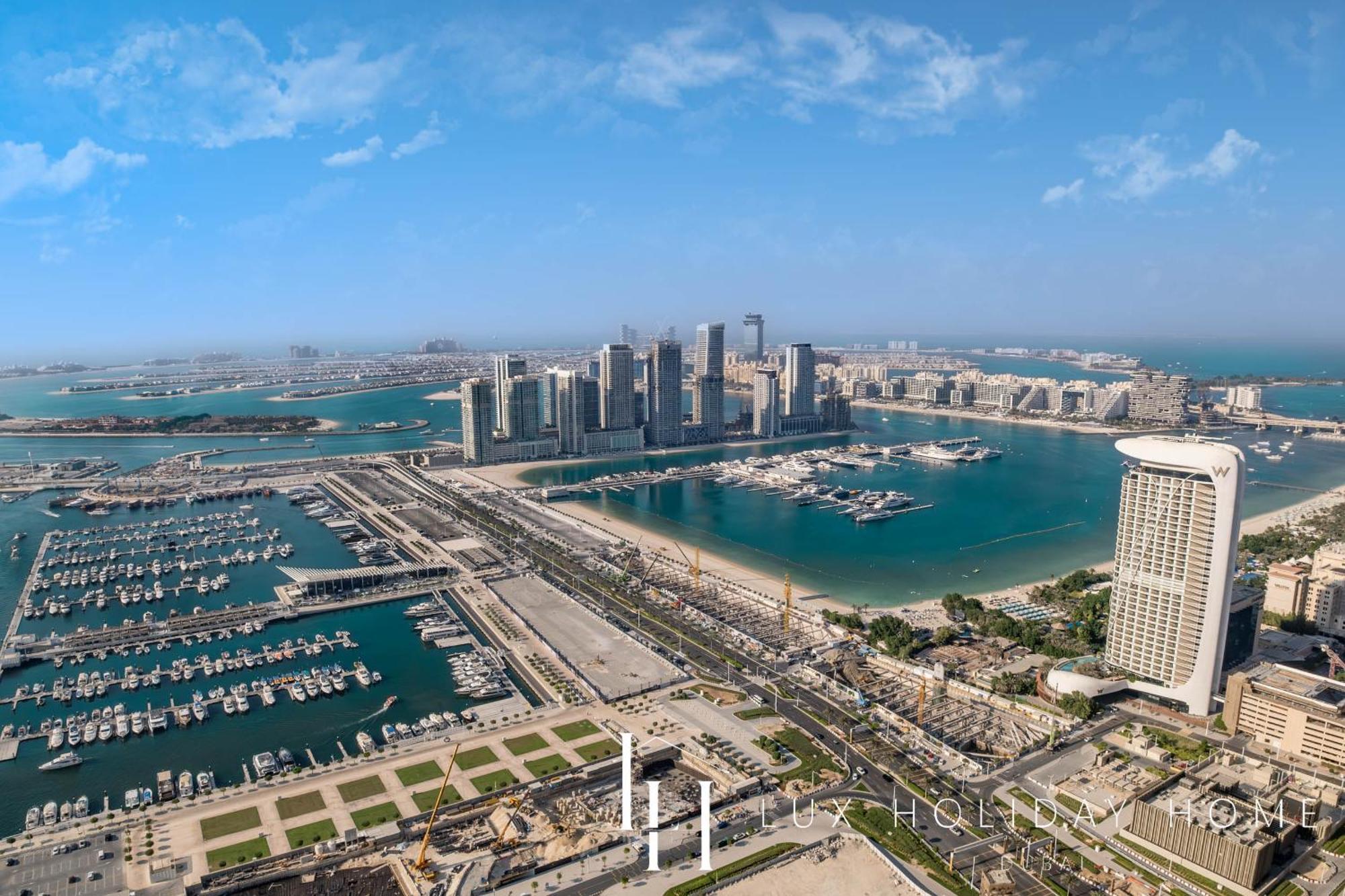 Lux - Lavish Suite With Full Palm Jumeirah View 1 Ντουμπάι Εξωτερικό φωτογραφία