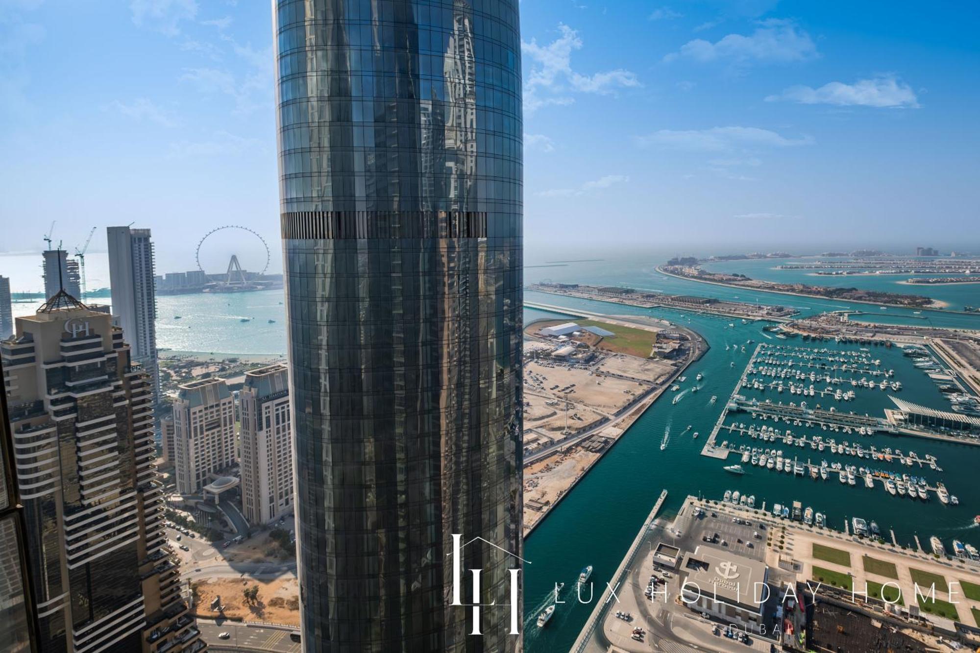 Lux - Lavish Suite With Full Palm Jumeirah View 1 Ντουμπάι Εξωτερικό φωτογραφία
