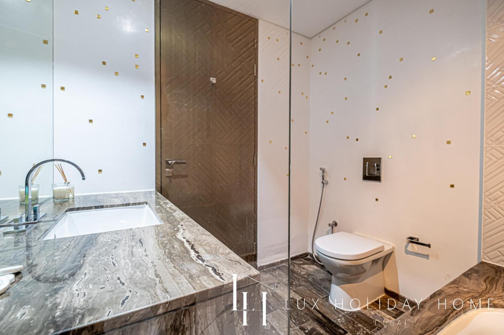 Lux - Lavish Suite With Full Palm Jumeirah View 1 Ντουμπάι Εξωτερικό φωτογραφία