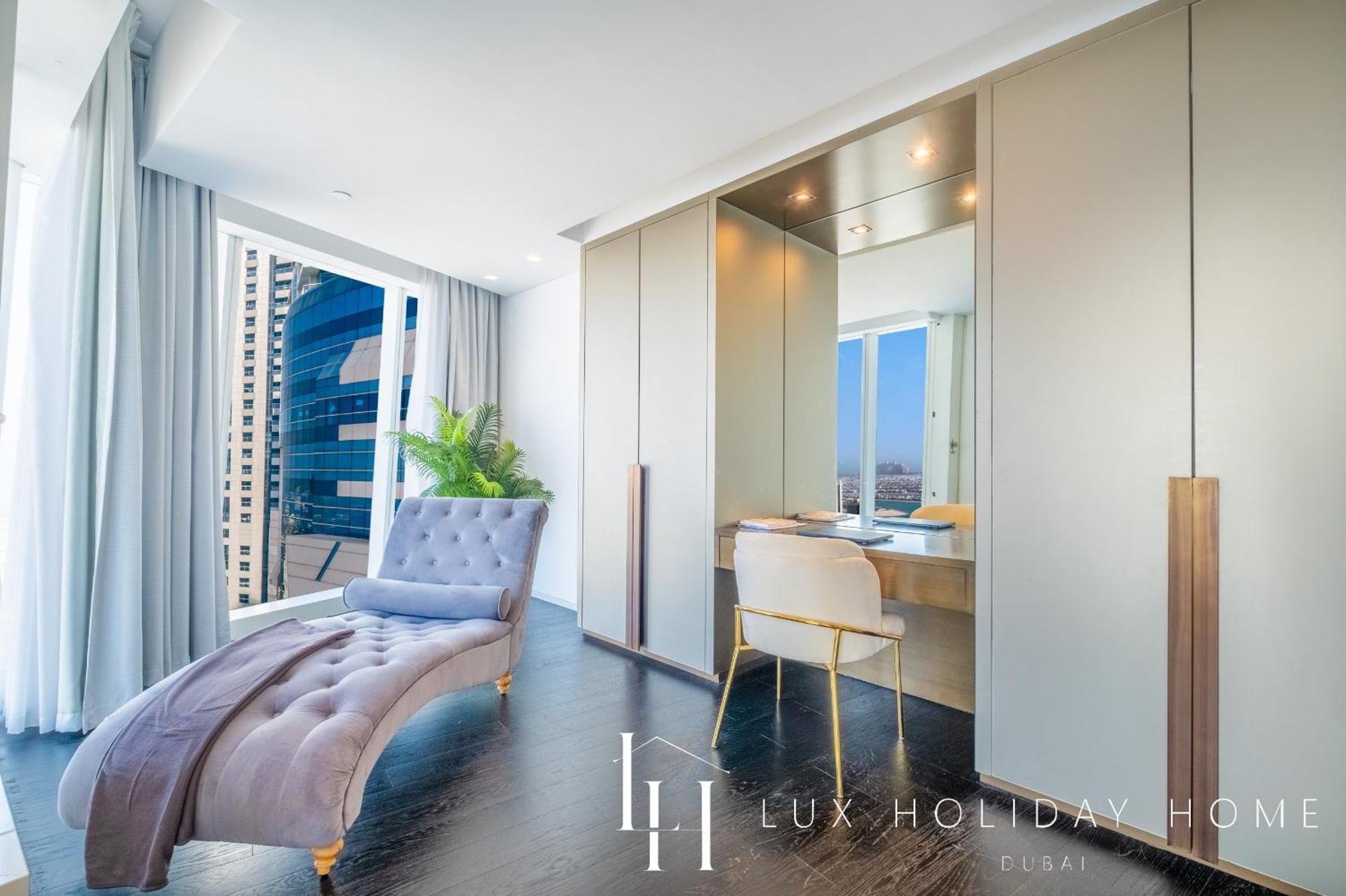Lux - Lavish Suite With Full Palm Jumeirah View 1 Ντουμπάι Εξωτερικό φωτογραφία