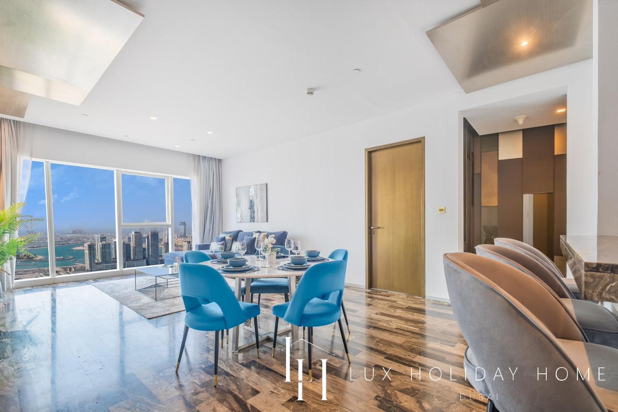 Lux - Lavish Suite With Full Palm Jumeirah View 1 Ντουμπάι Εξωτερικό φωτογραφία