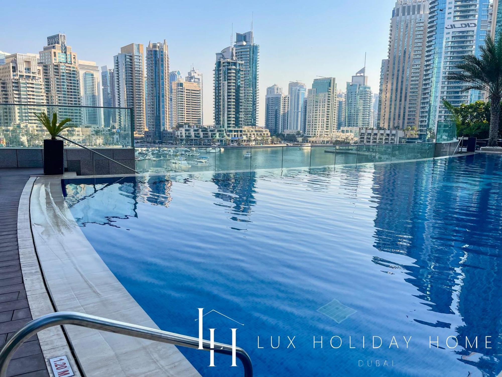 Lux - Lavish Suite With Full Palm Jumeirah View 1 Ντουμπάι Εξωτερικό φωτογραφία