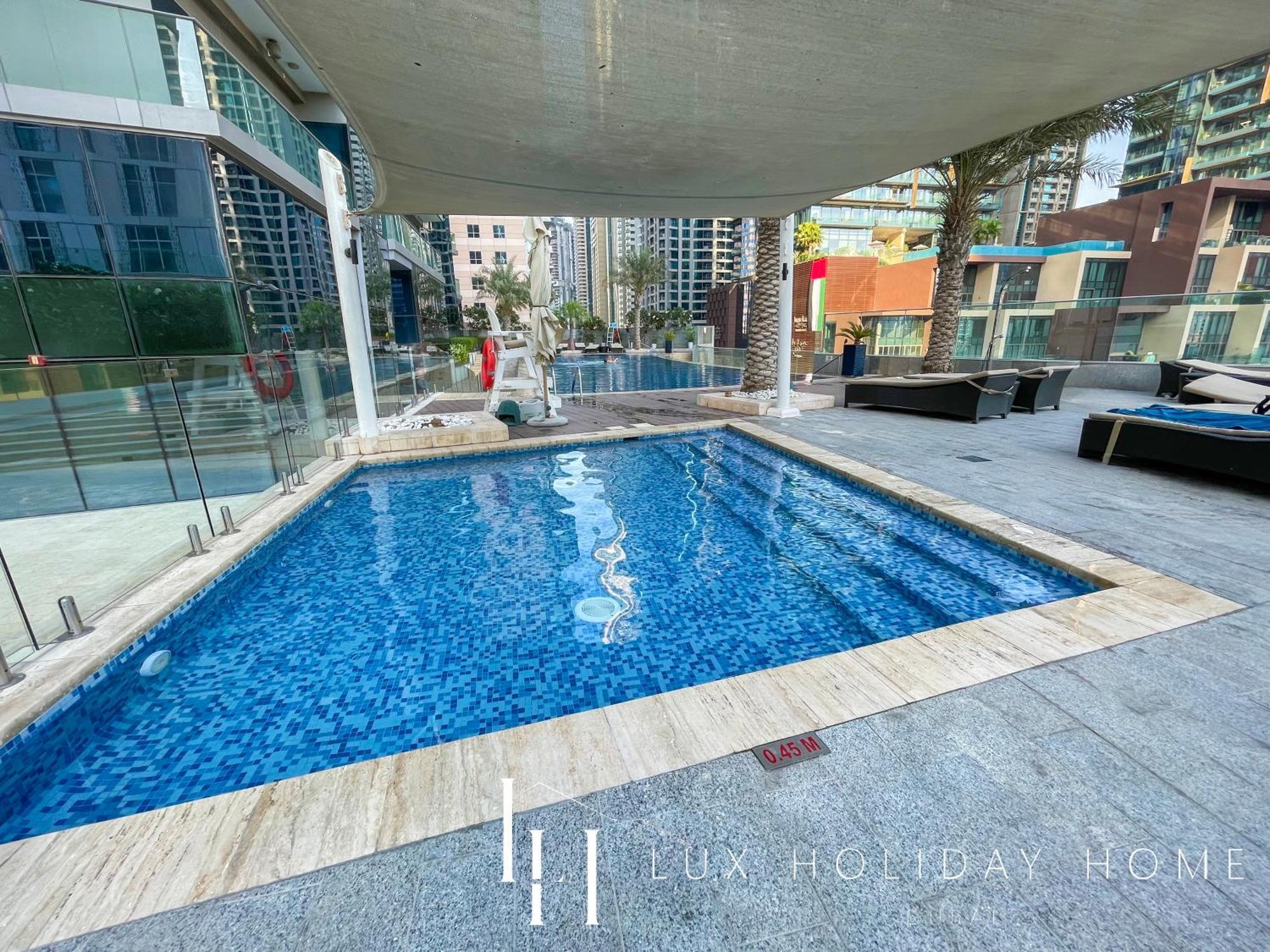 Lux - Lavish Suite With Full Palm Jumeirah View 1 Ντουμπάι Εξωτερικό φωτογραφία